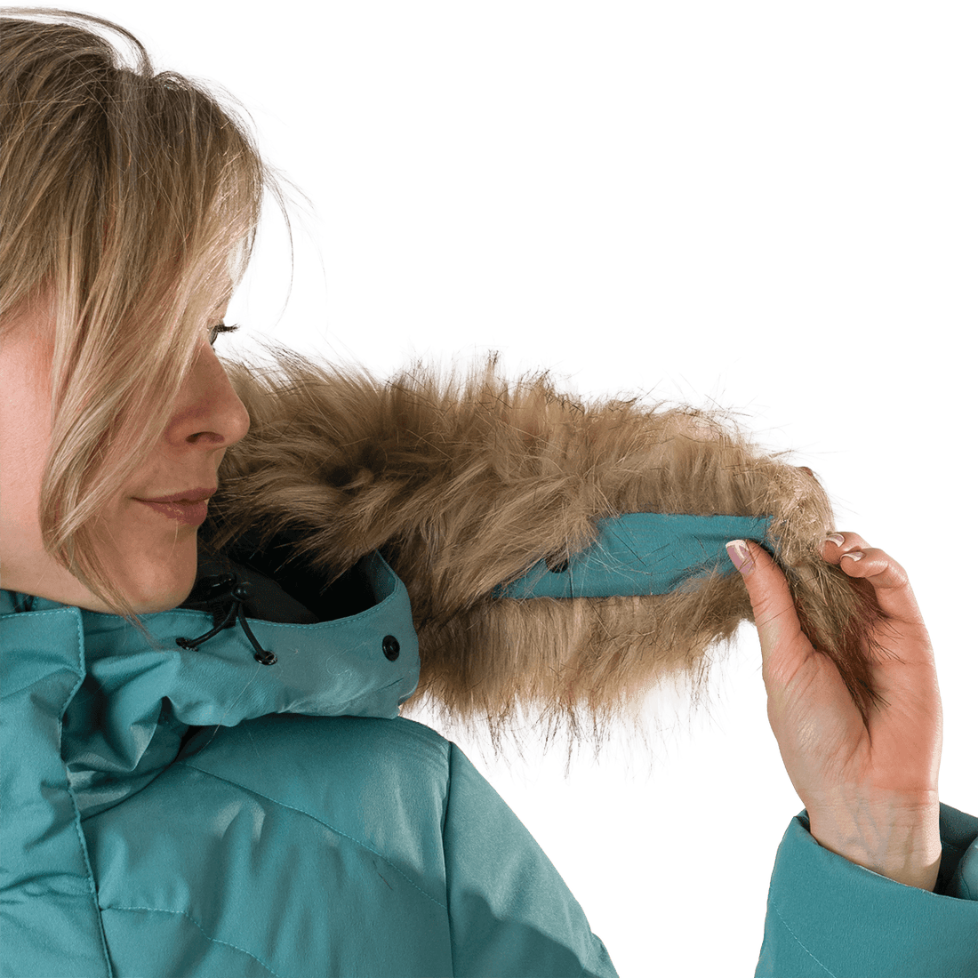 BU-6360SP women's insulated jacket long style RAELYNN