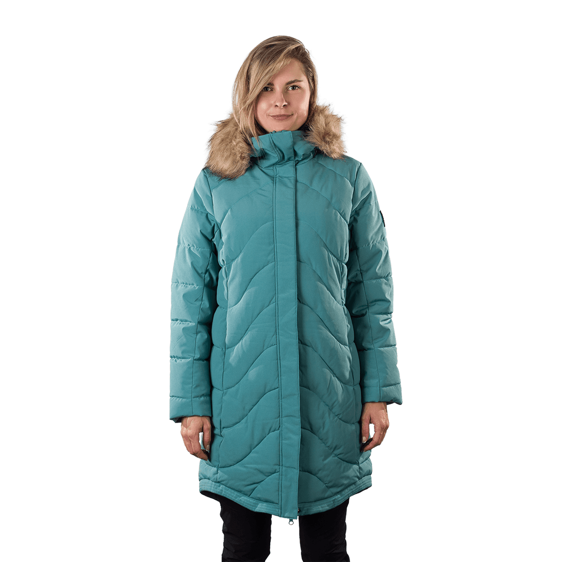 BU-6360SP women's insulated jacket long style RAELYNN
