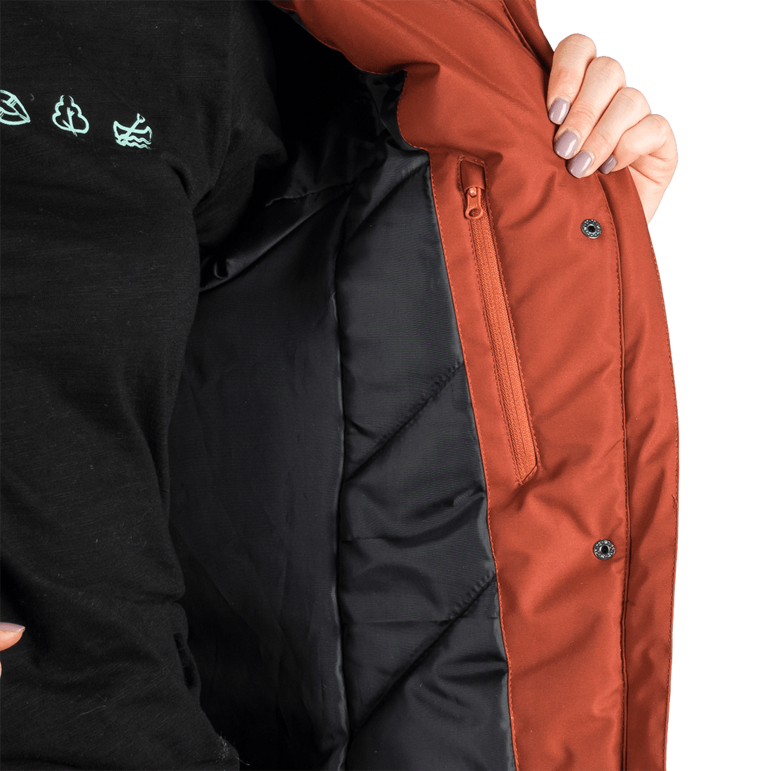 BU-6362SP women's lightweight semi fit jacket LANEY