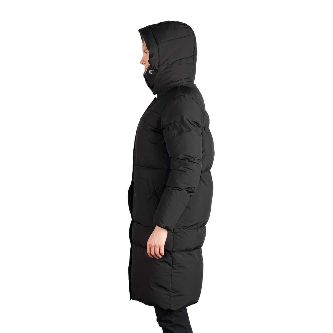 BU-6366SP woman's sport like down jacket long style EVELYNN