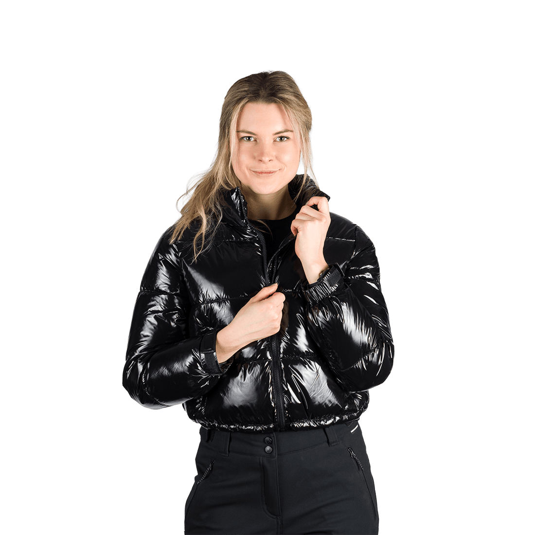 BU-6368SP women's trendy crop insulated jacket MADILYNN
