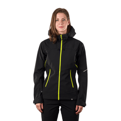BU-6398OR women's outdoor softshell jacket 3L DAMARIS
