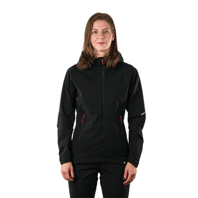 BU-6404OR women's trekking softshell jacket 1L DESTINEY