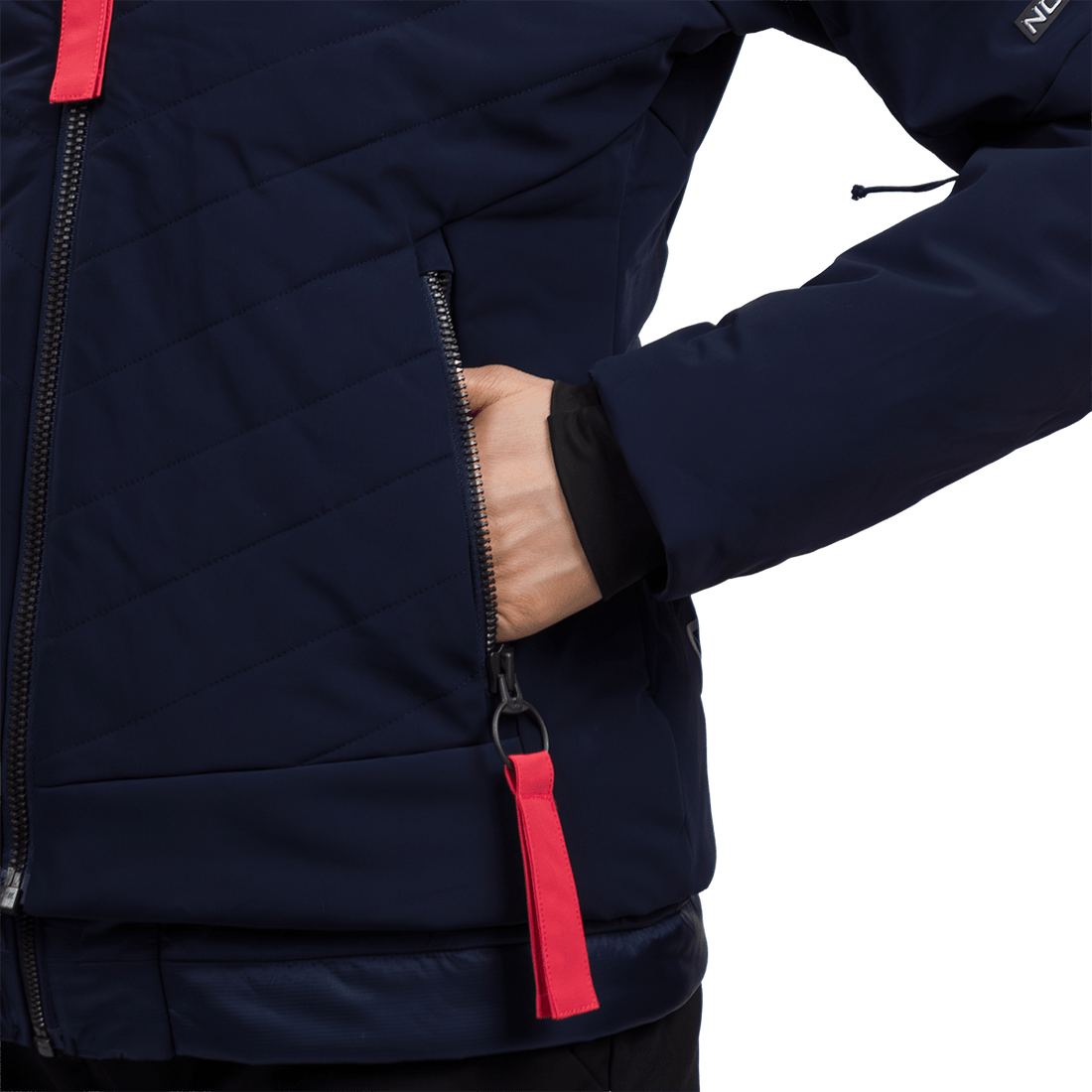 BU-6423SNW women's ski technical trendy insulated jacket NOELLE