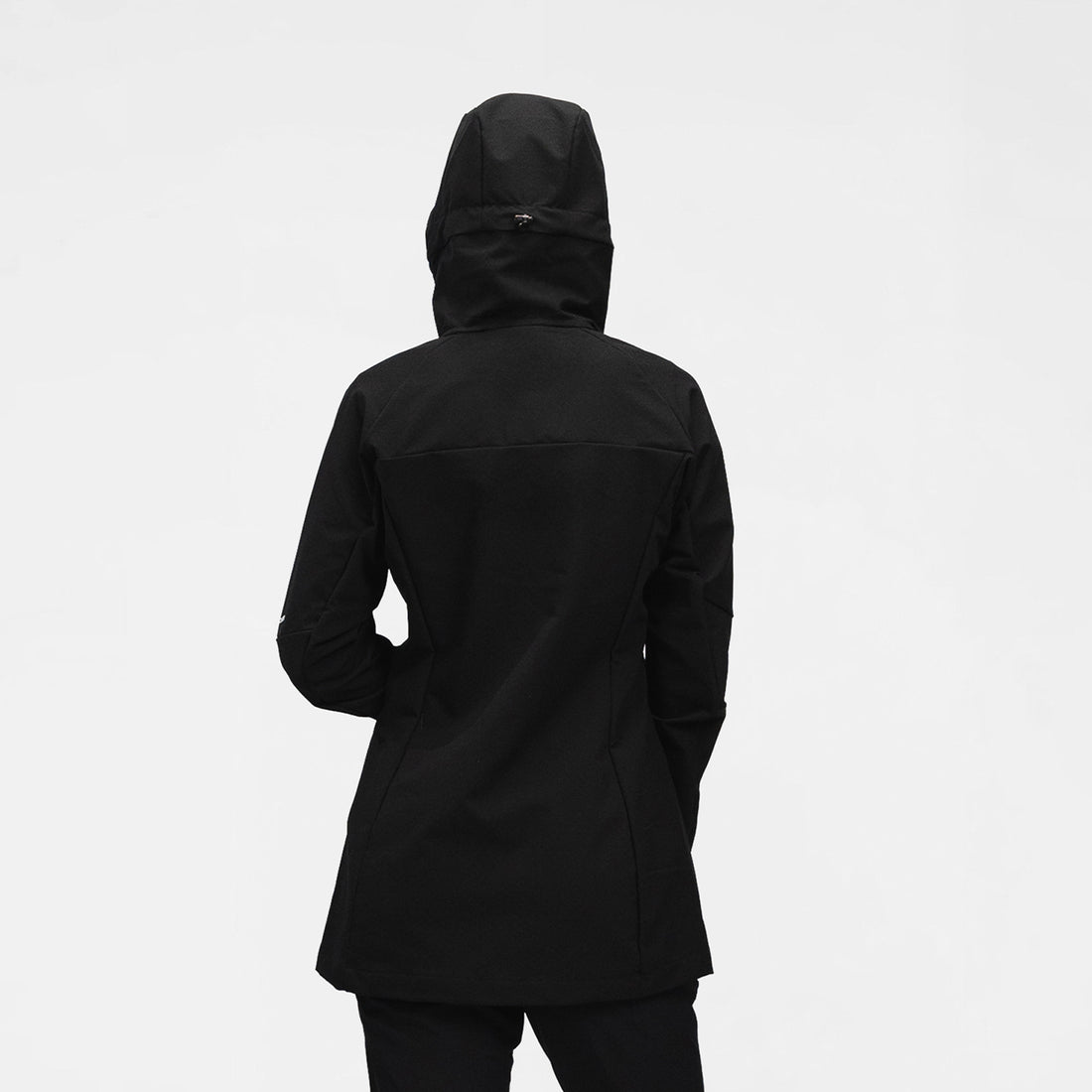 BU-6440OR women's trekking softshell long jacket 1L VAPENNA