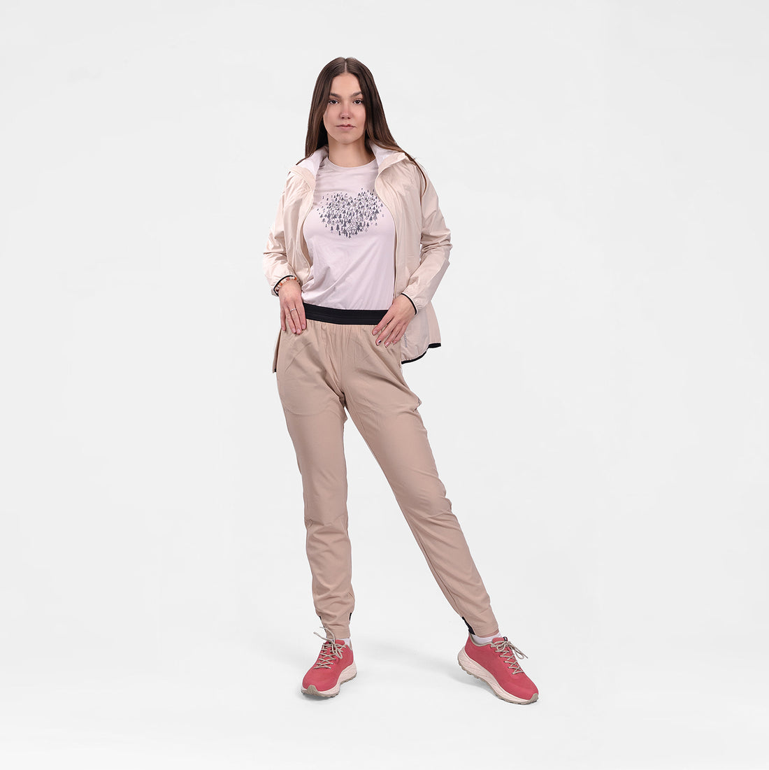 BU-6442OR women's lightweight jacket 2.5L HOMOLA