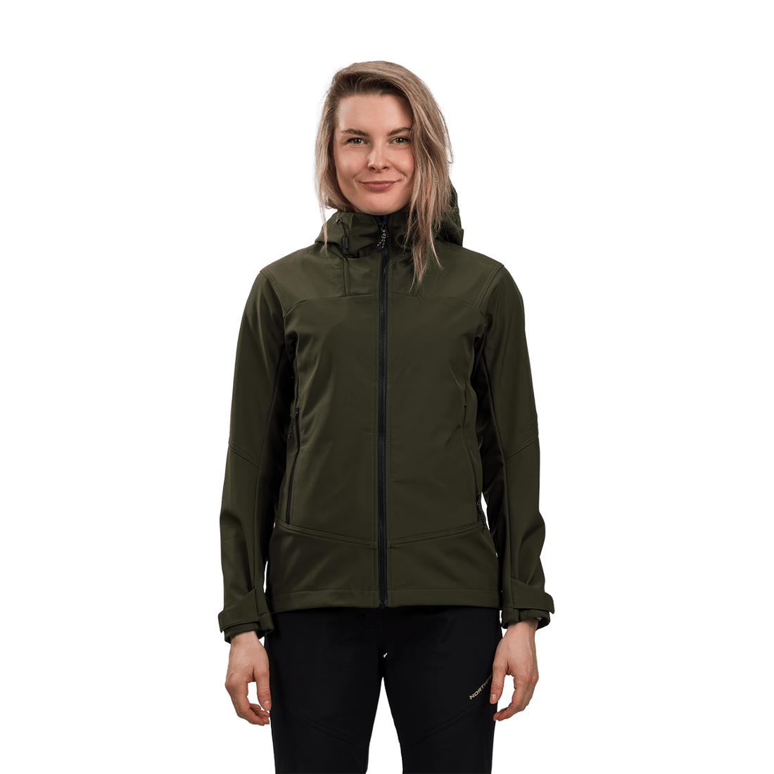 BU-6450OR women's outdoor hoody softshell jacket 3L TRIANN