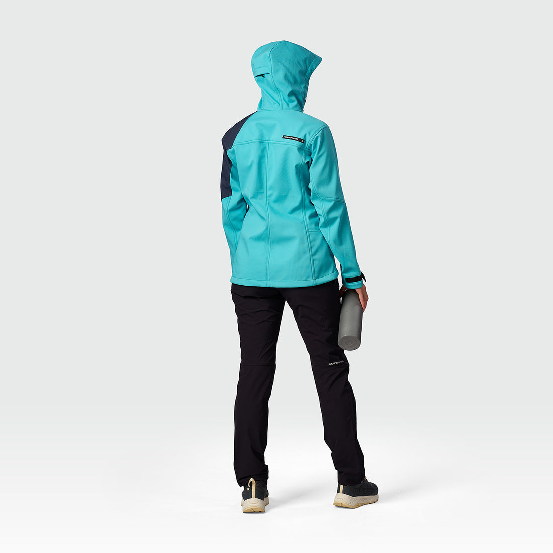 BU-6450OR women's outdoor hoody softshell jacket 3L TRIANN