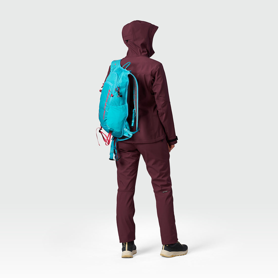 BU-6451OR women's trekking softshell jacket 3L MARYBE