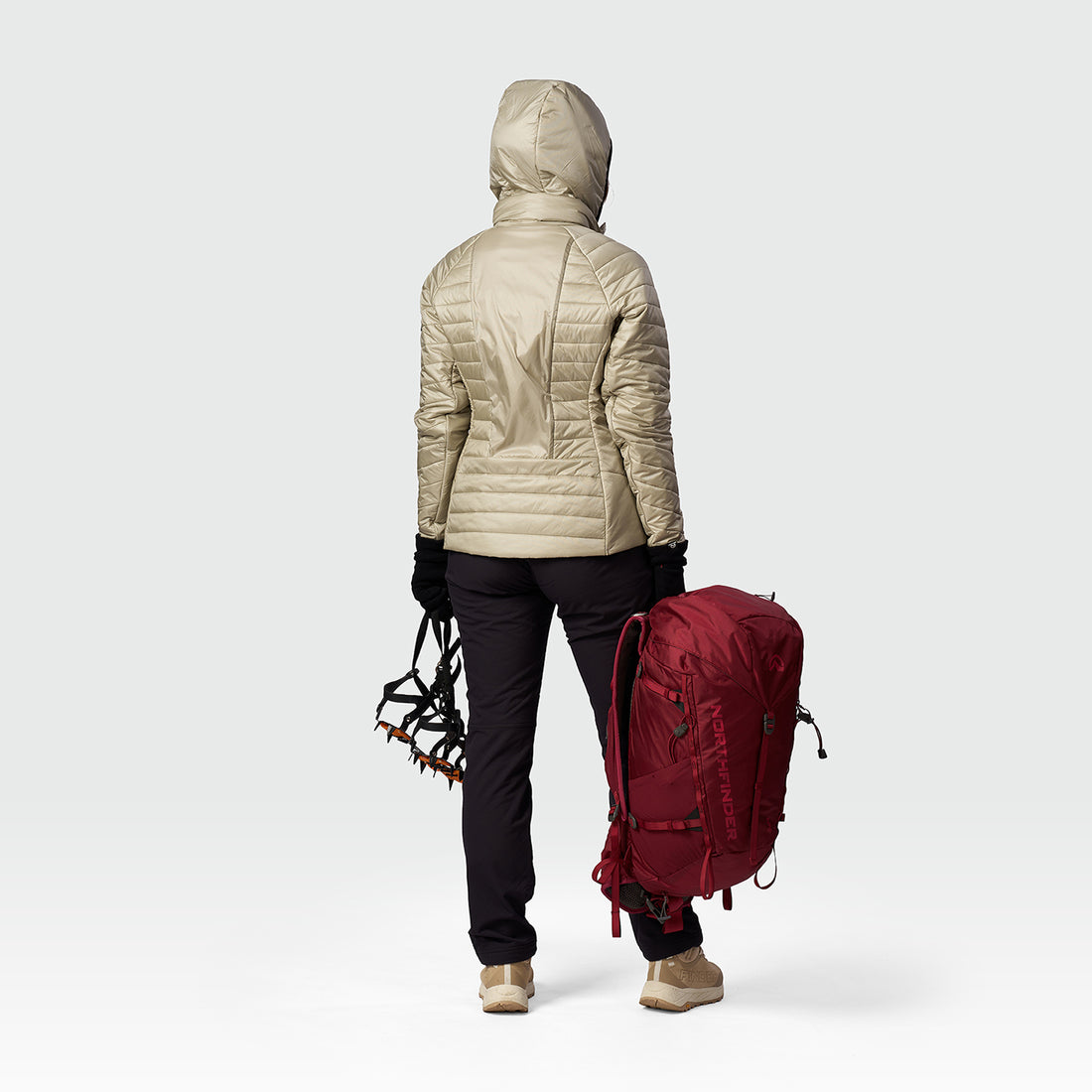 BU-6453OR women's outdoor light insulated jacket MARCELA
