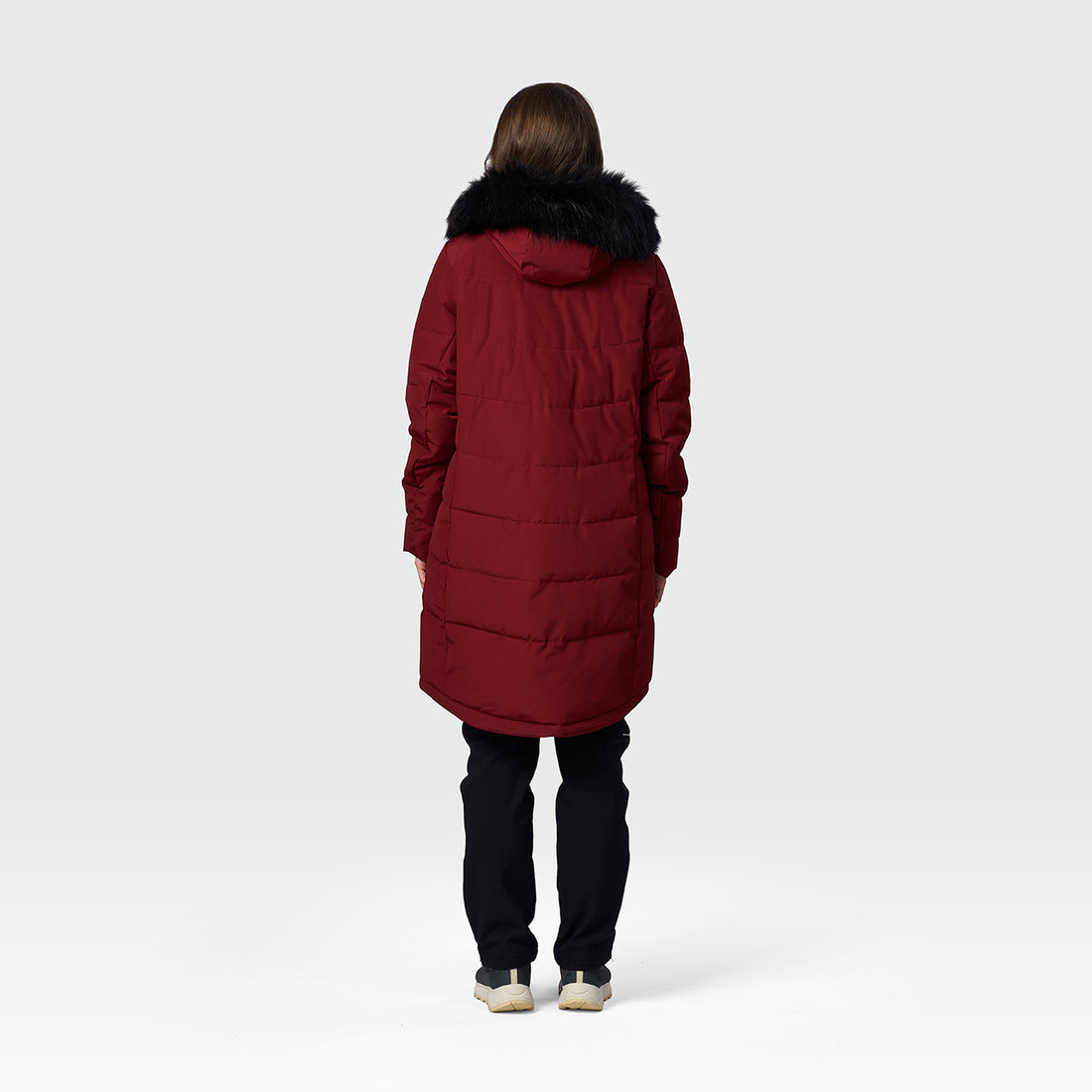BU-6463SP women's insulated jacket long style TRYAN