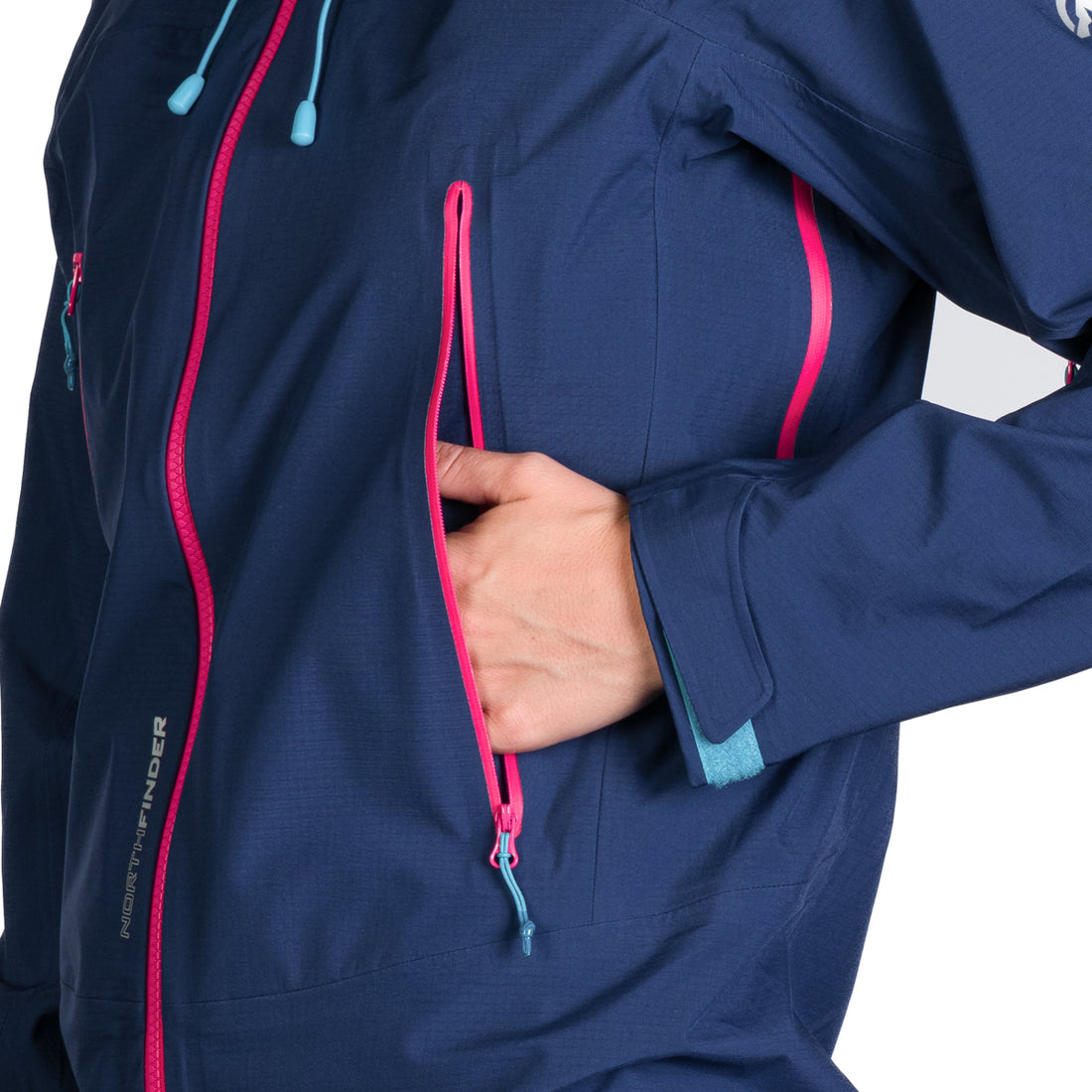 BU-6501PRO Women's technical hardshell jacket DRACIA