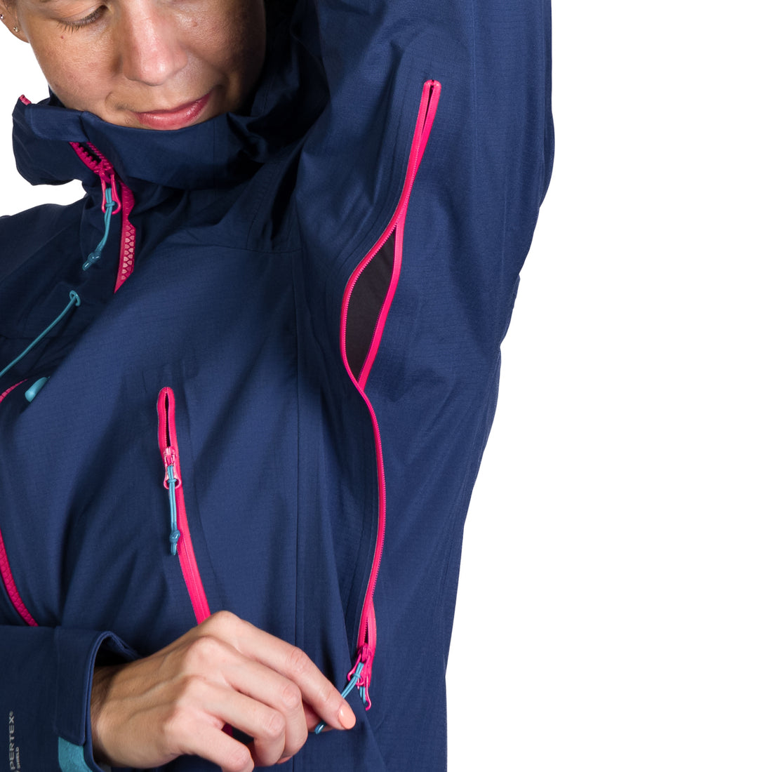 BU-6501PRO Women's technical hardshell jacket DRACIA