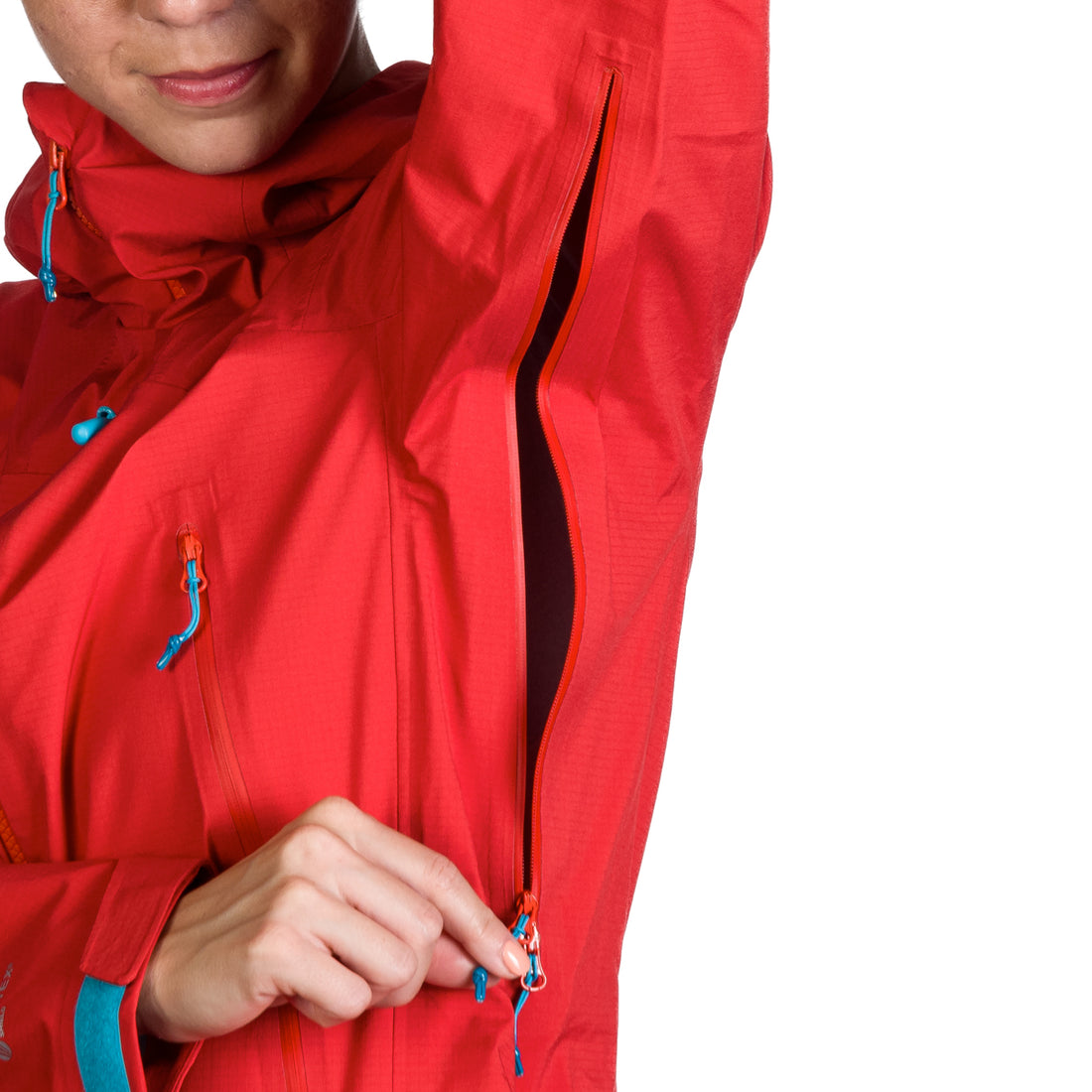 BU-6501PRO Women's technical hardshell jacket DRACIA