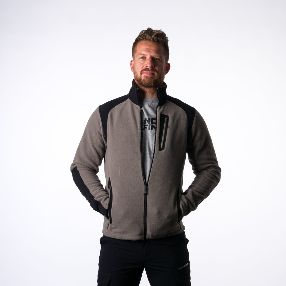 Men's fleece hoodie Polartec® Micro 200 MINCOL TRIBEC