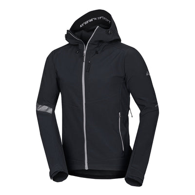 Men's hiking softshell stretch jacket MONTE