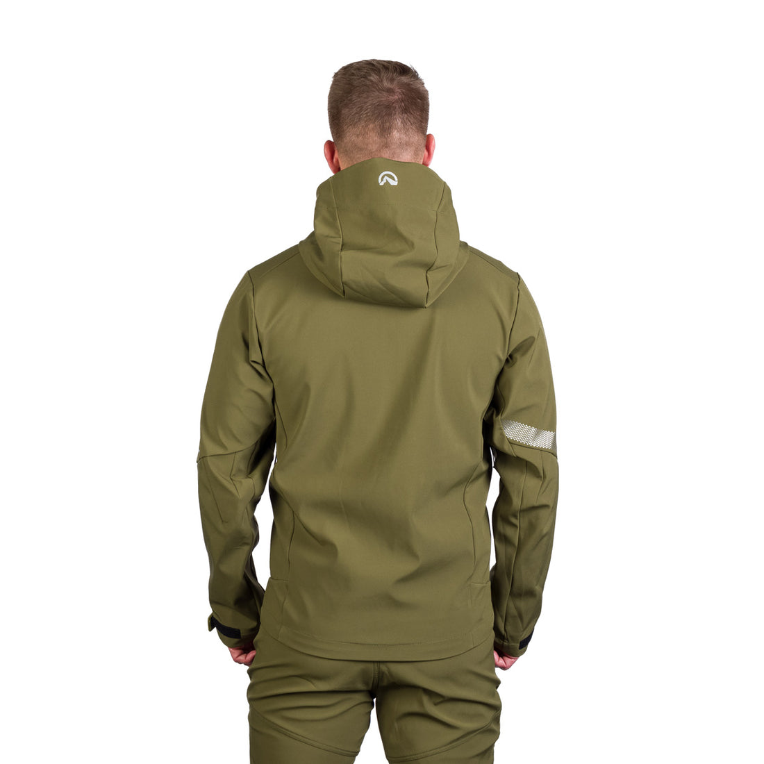 Men's hiking softshell stretch jacket MONTE