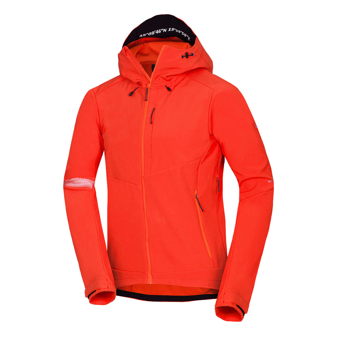 Men's hiking softshell stretch jacket MONTE