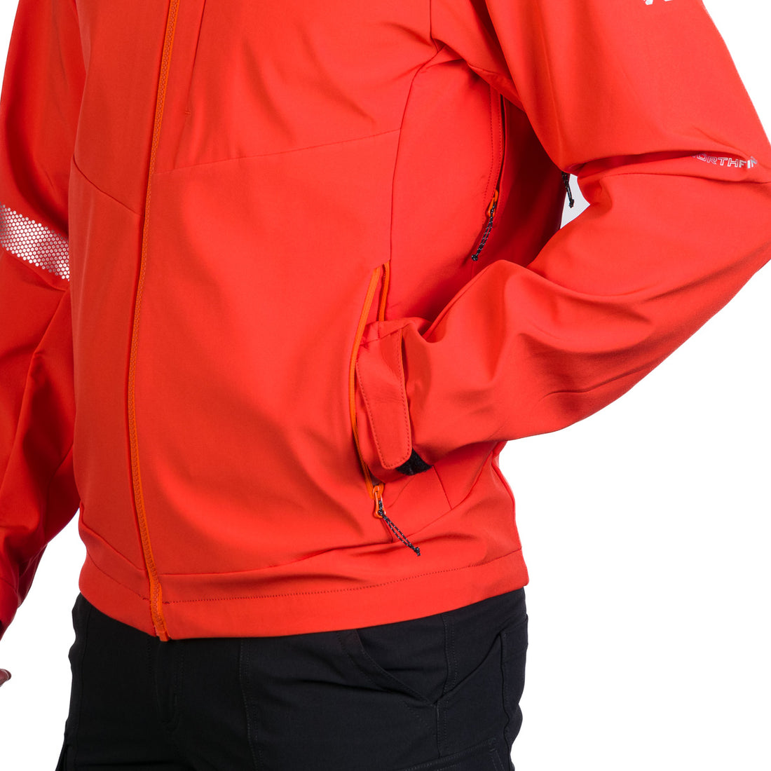 Men's hiking softshell stretch jacket MONTE