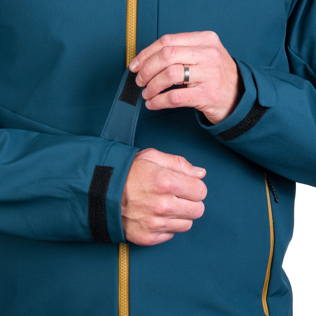 Men's hiking softshell stretch jacket MONTE