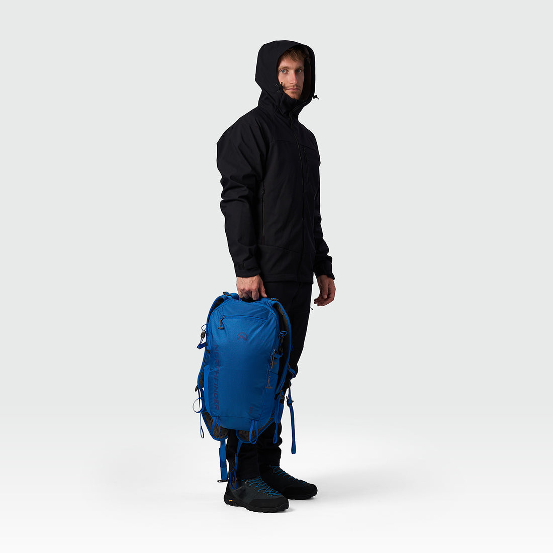 men's outdoor hoody softshell jacket 3L