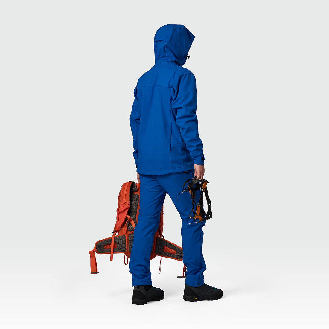 men's outdoor hoody softshell jacket 3L