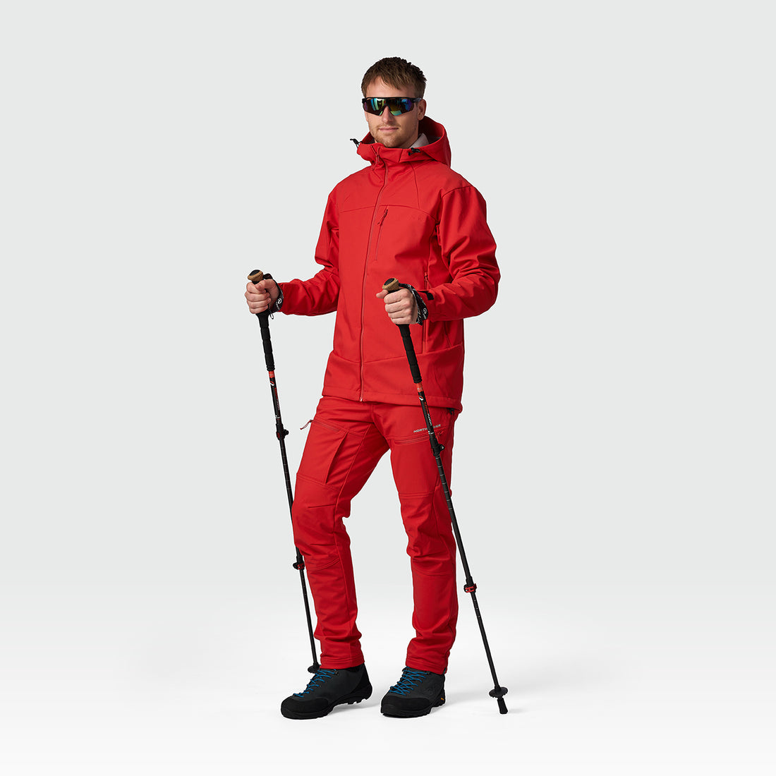 men's outdoor hoody softshell jacket 3L