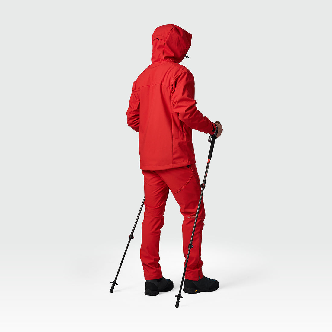 men's outdoor hoody softshell jacket 3L