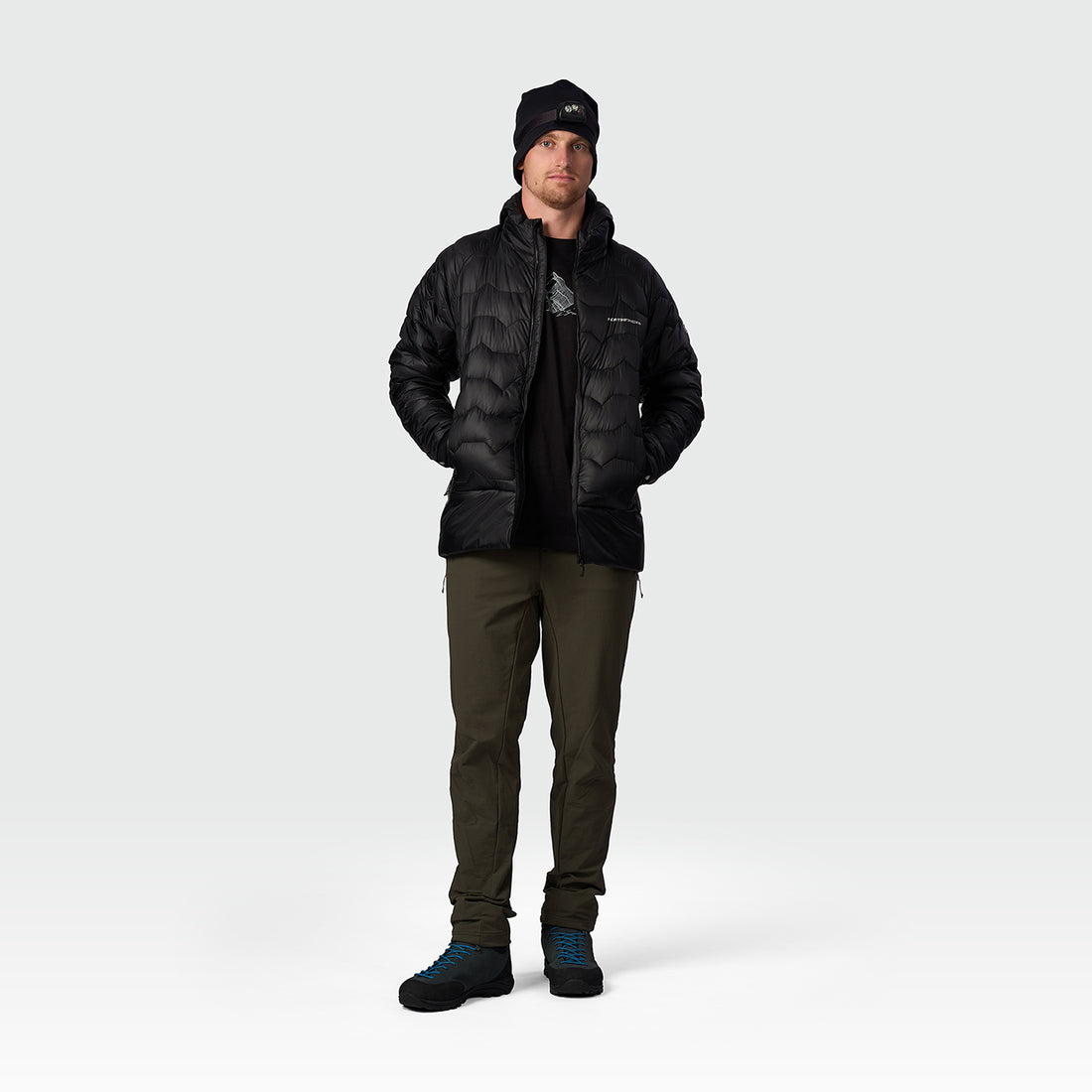 men's outdoor light insulated jacket