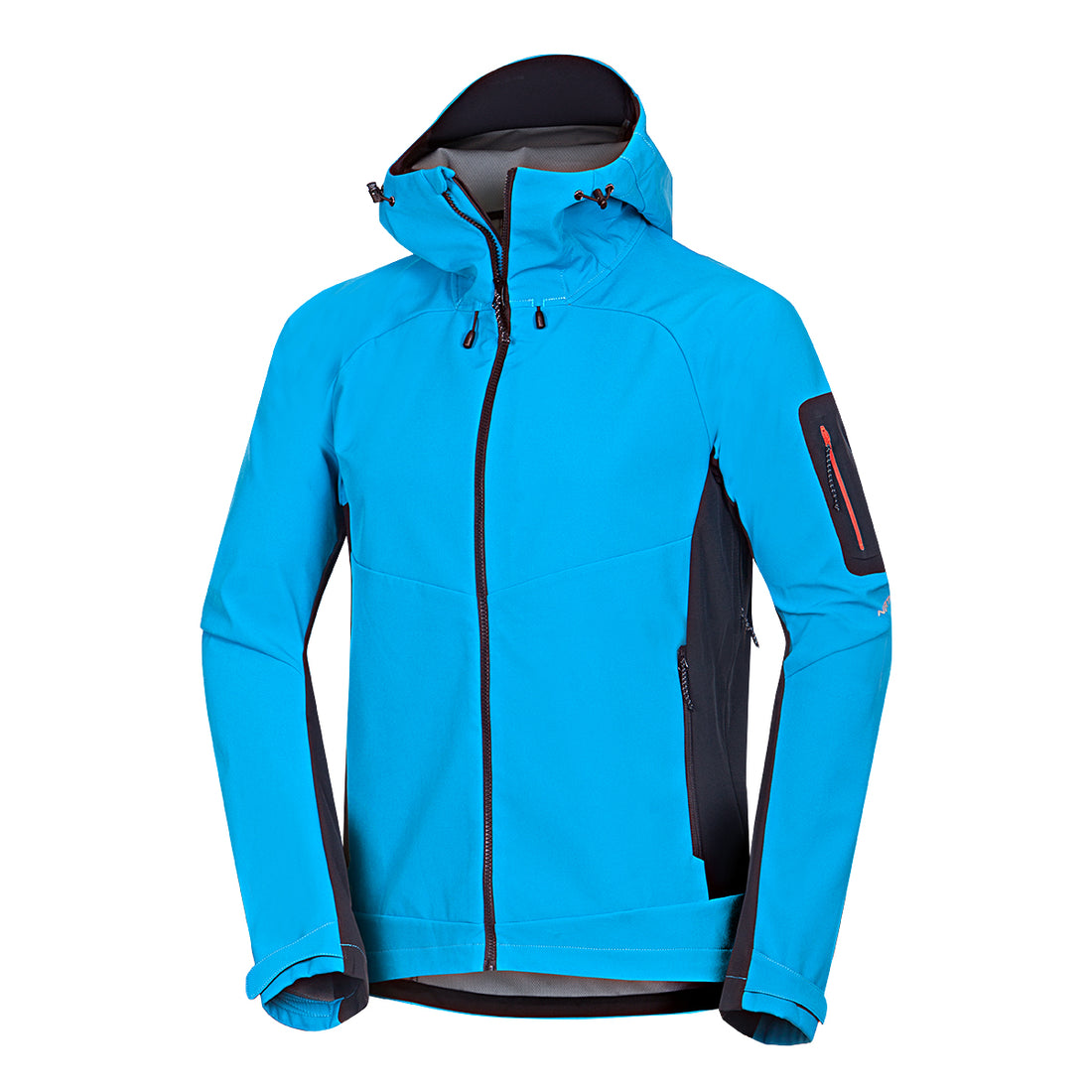 Men's outdoor softshell 3L jacket with hood BRIO