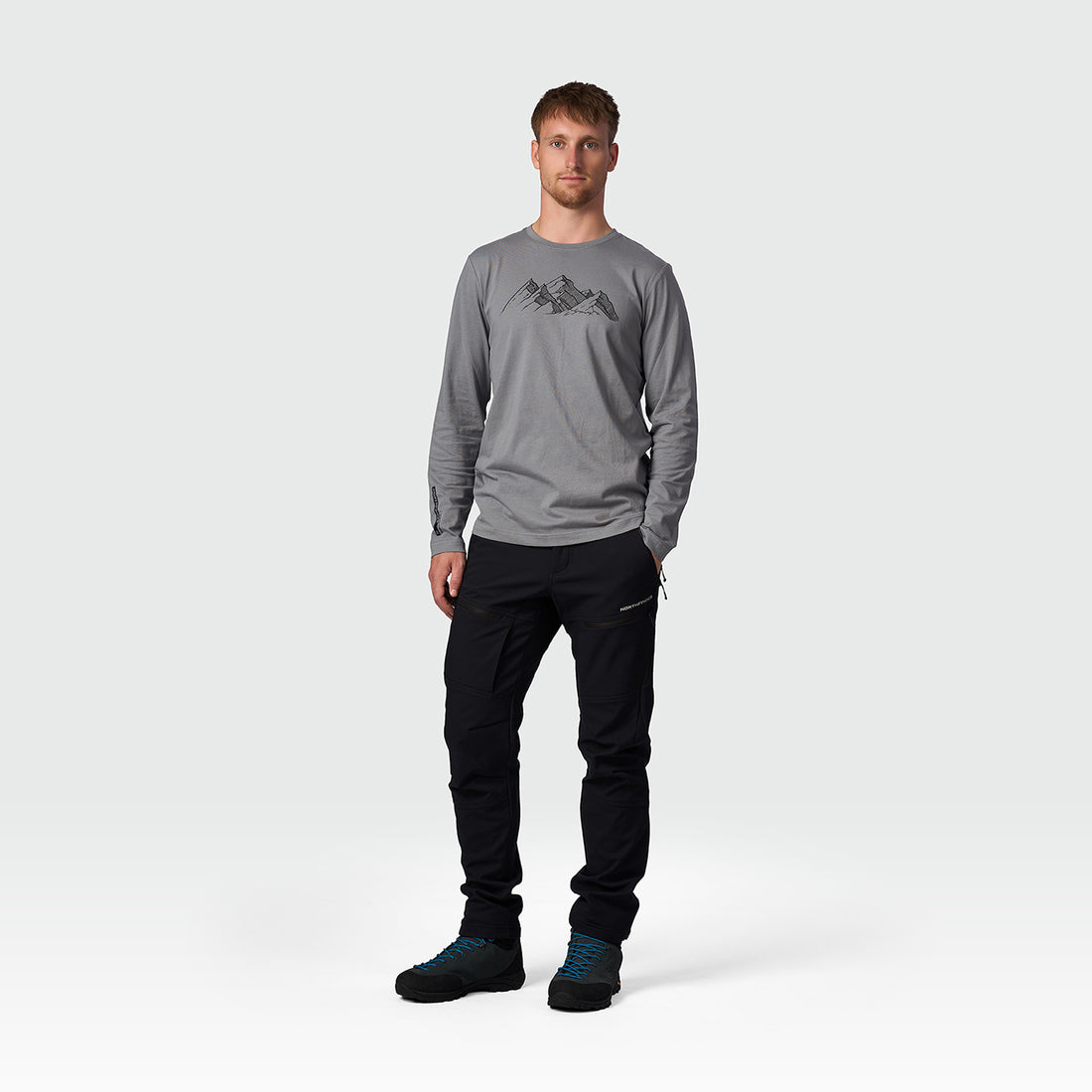 men's outdoor winter softshell pants 3L