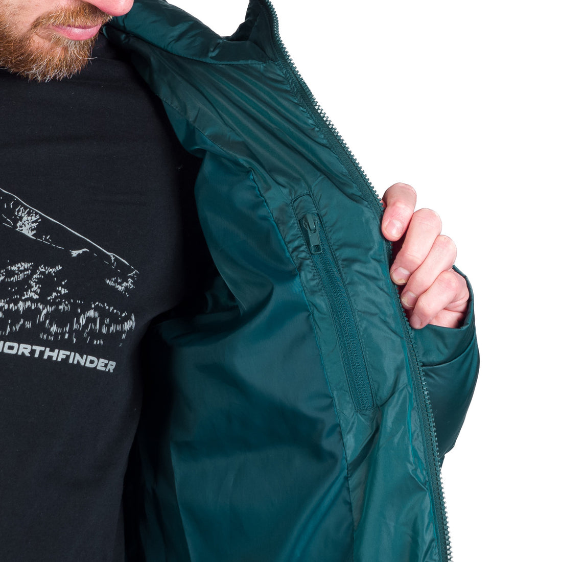 Men's shiny trendy jacket ELIO
