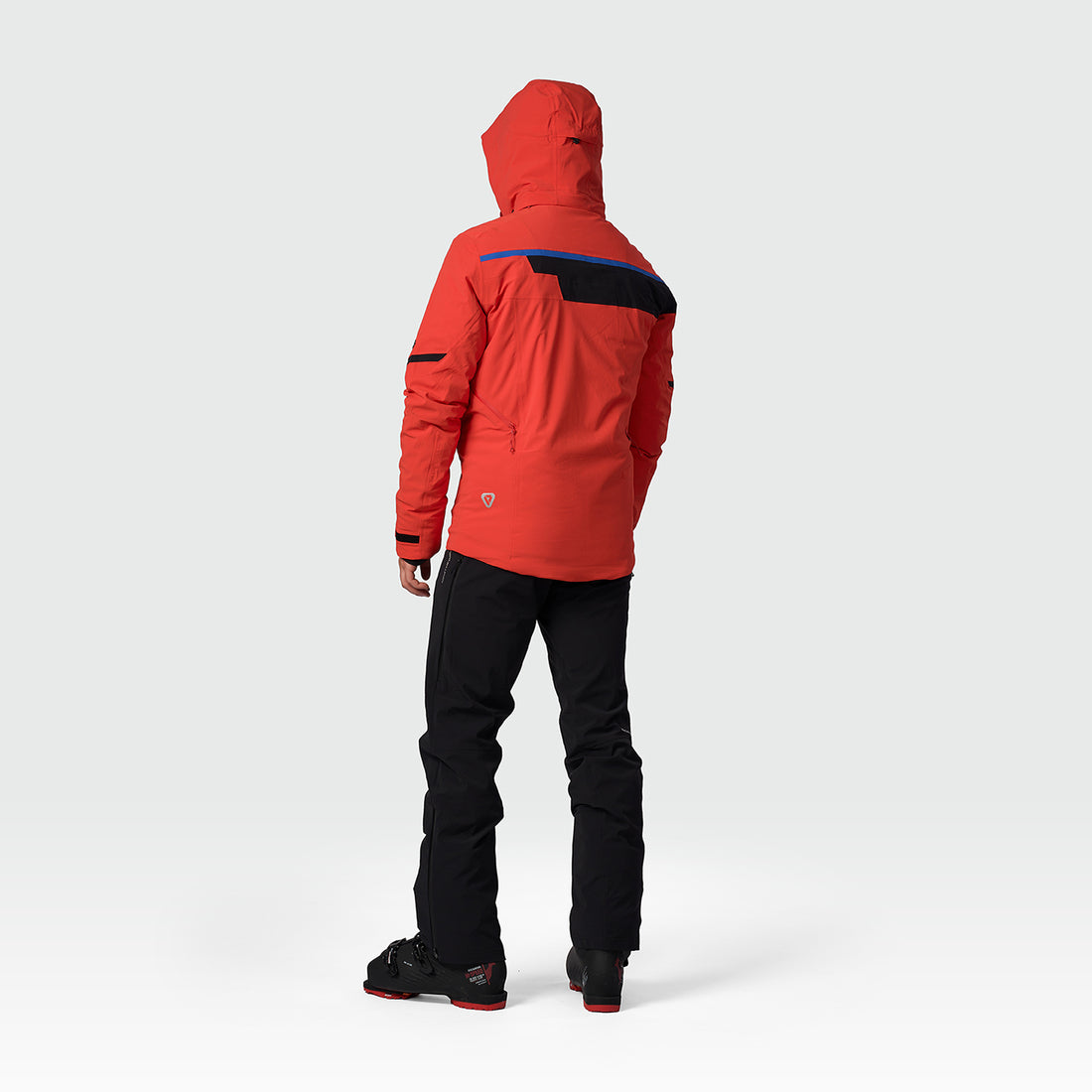 men's ski technical jacket fully featured