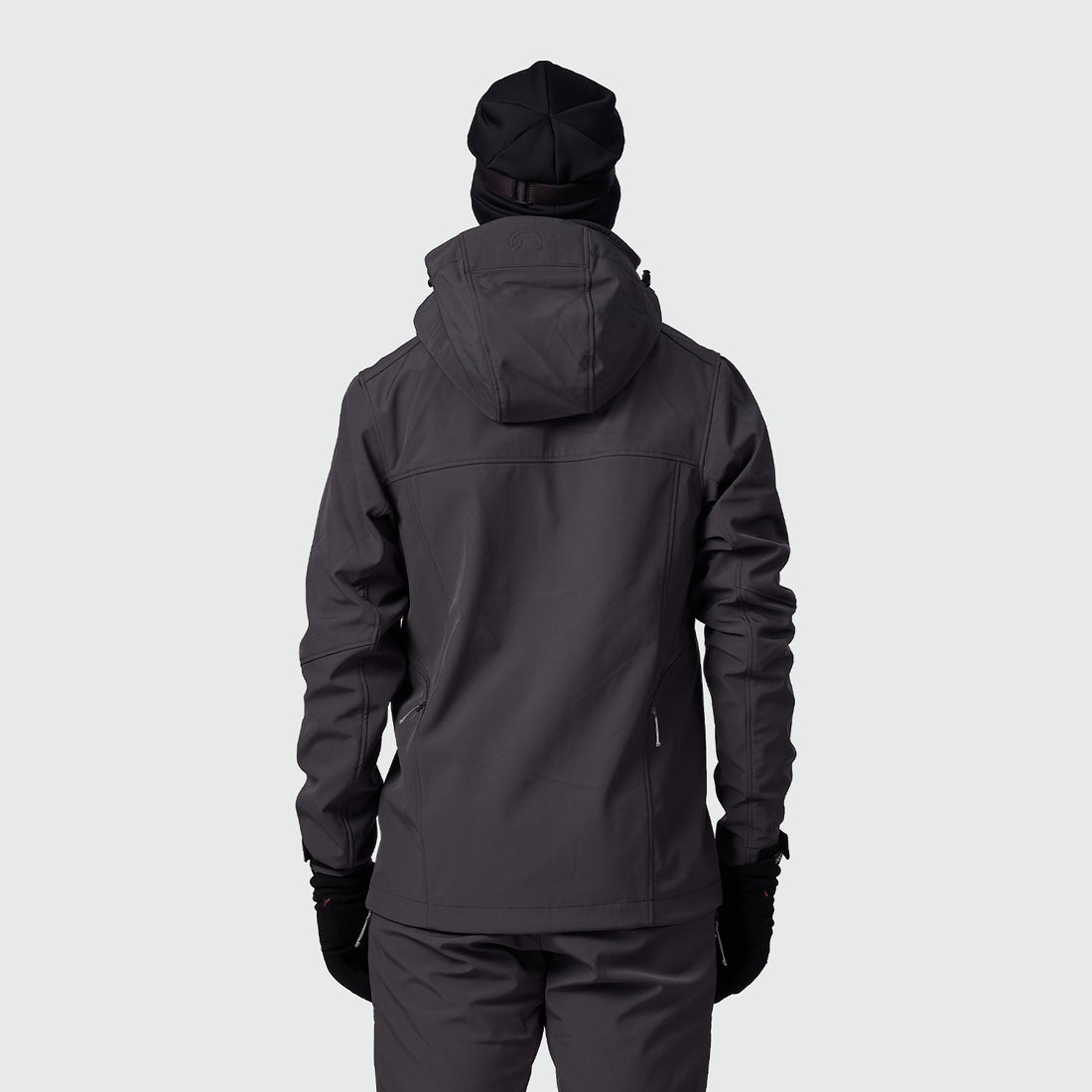 men's softshell hood off jacket 3L