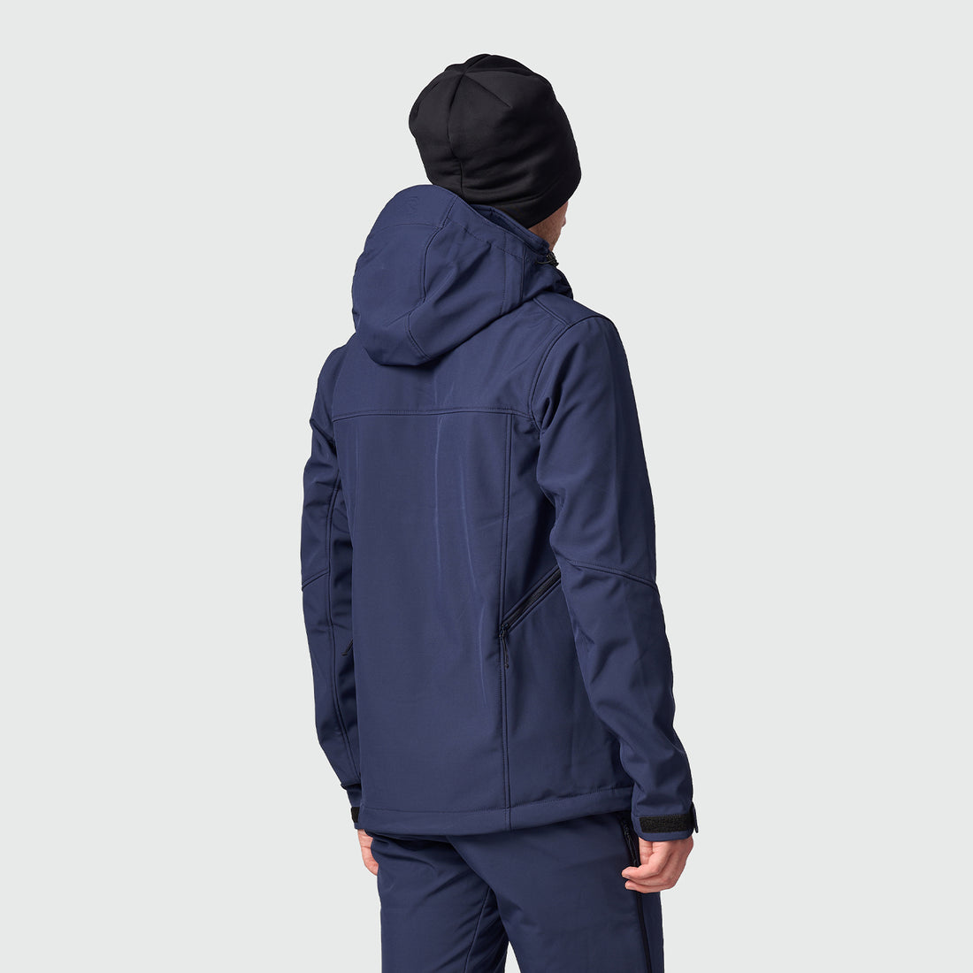 men's softshell hood off jacket 3L