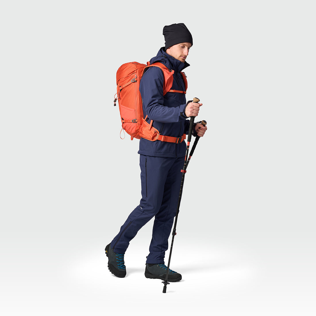 men's softshell hood off jacket 3L