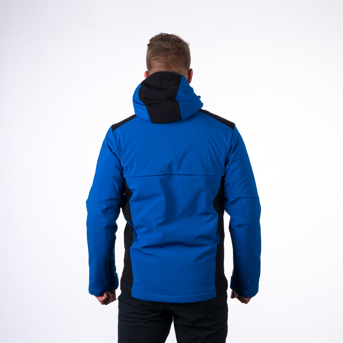 Men's softshell ski jacket DREWIN BU-5009SNW