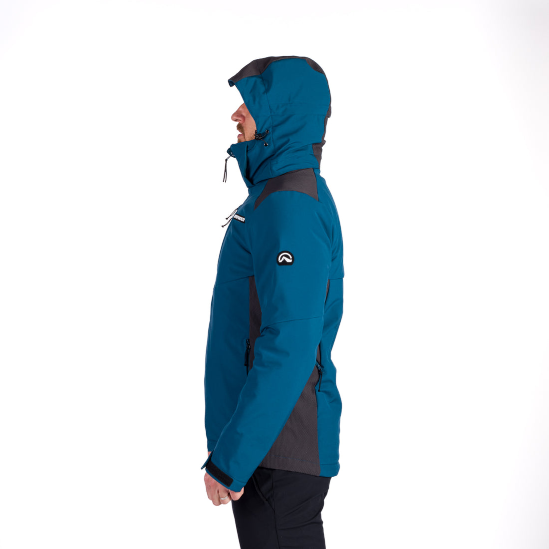 Men's softshell ski jacket DREWIN BU-5009SNW