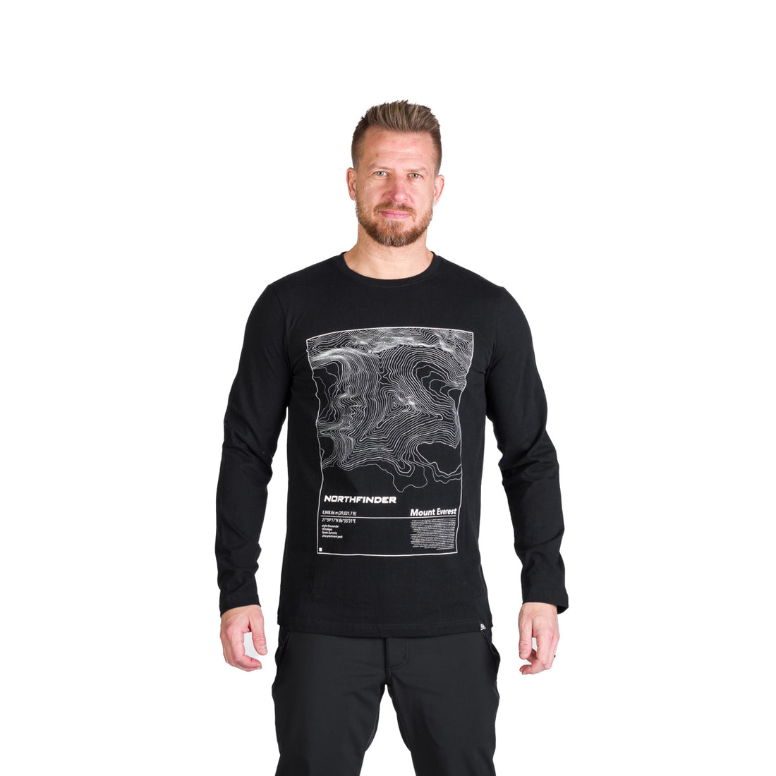 Men's tourist t-shirt from organic cotton HENDERSON