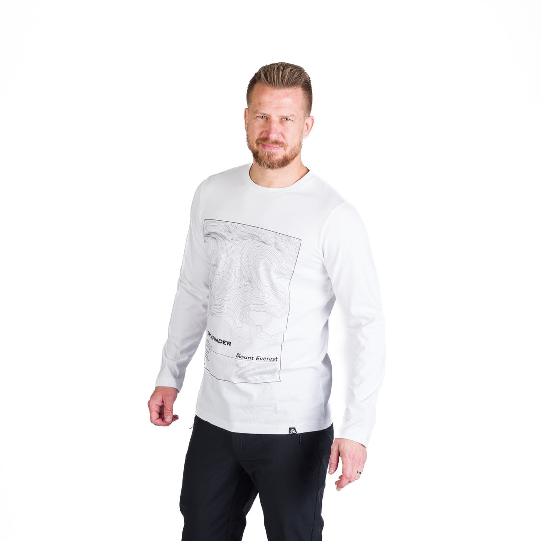 Men's tourist t-shirt from organic cotton HENDERSON
