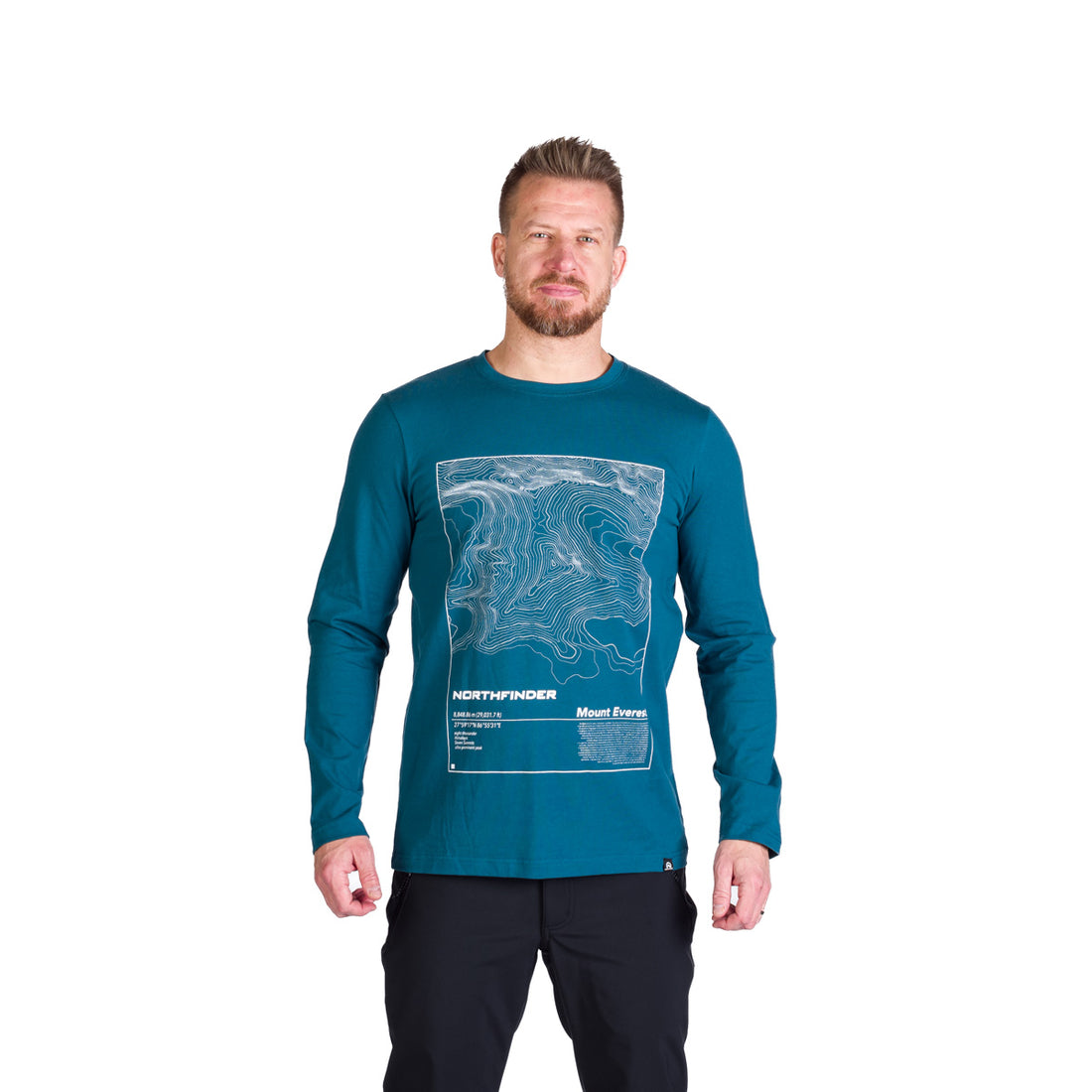 Men's tourist t-shirt from organic cotton HENDERSON