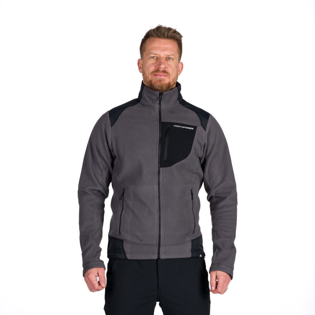MI-3451OR men's sweatshirt heavy warm microfleece 320 NORTHPOLARS