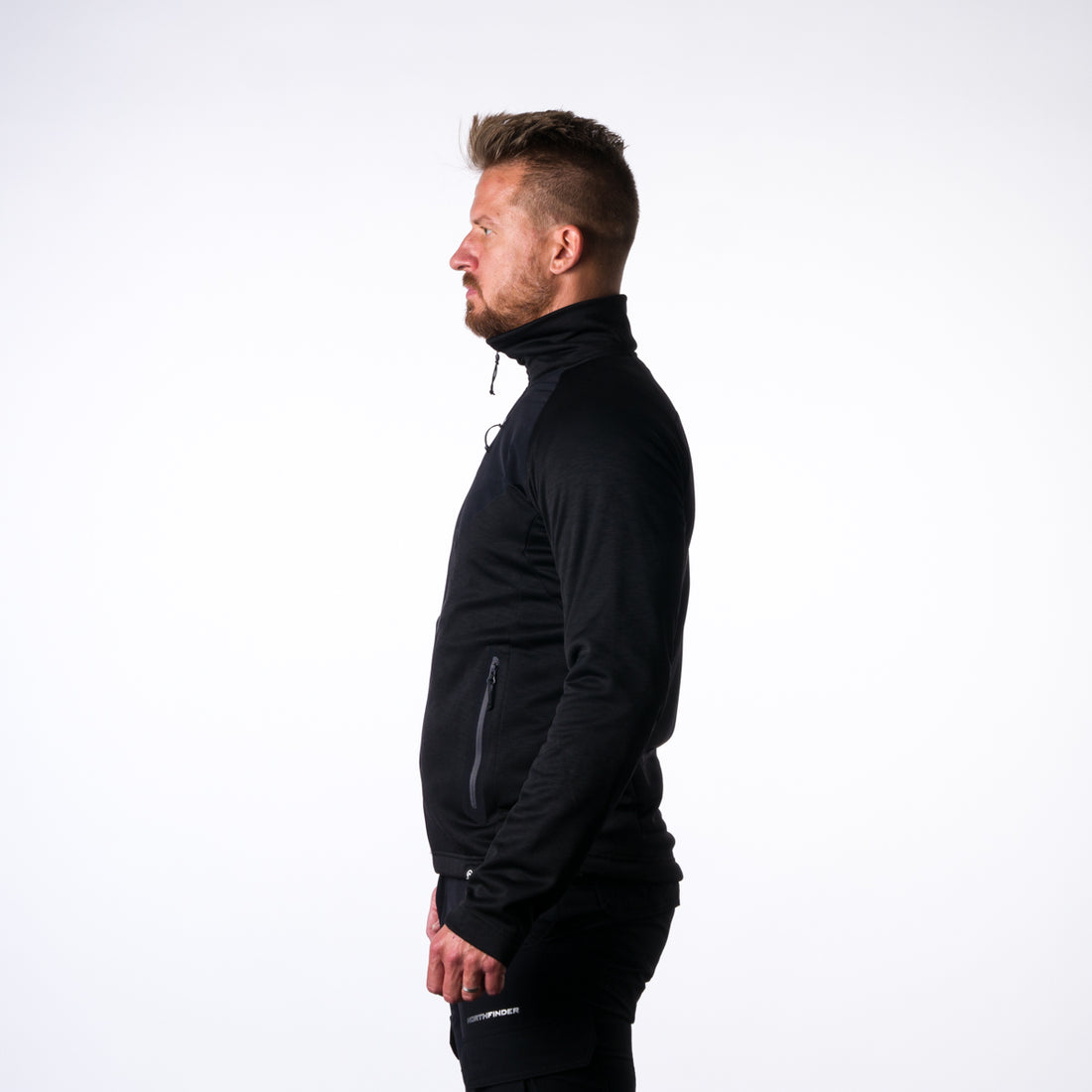 MI-3453OR men's functional sweatshirt power-stretch Northpol