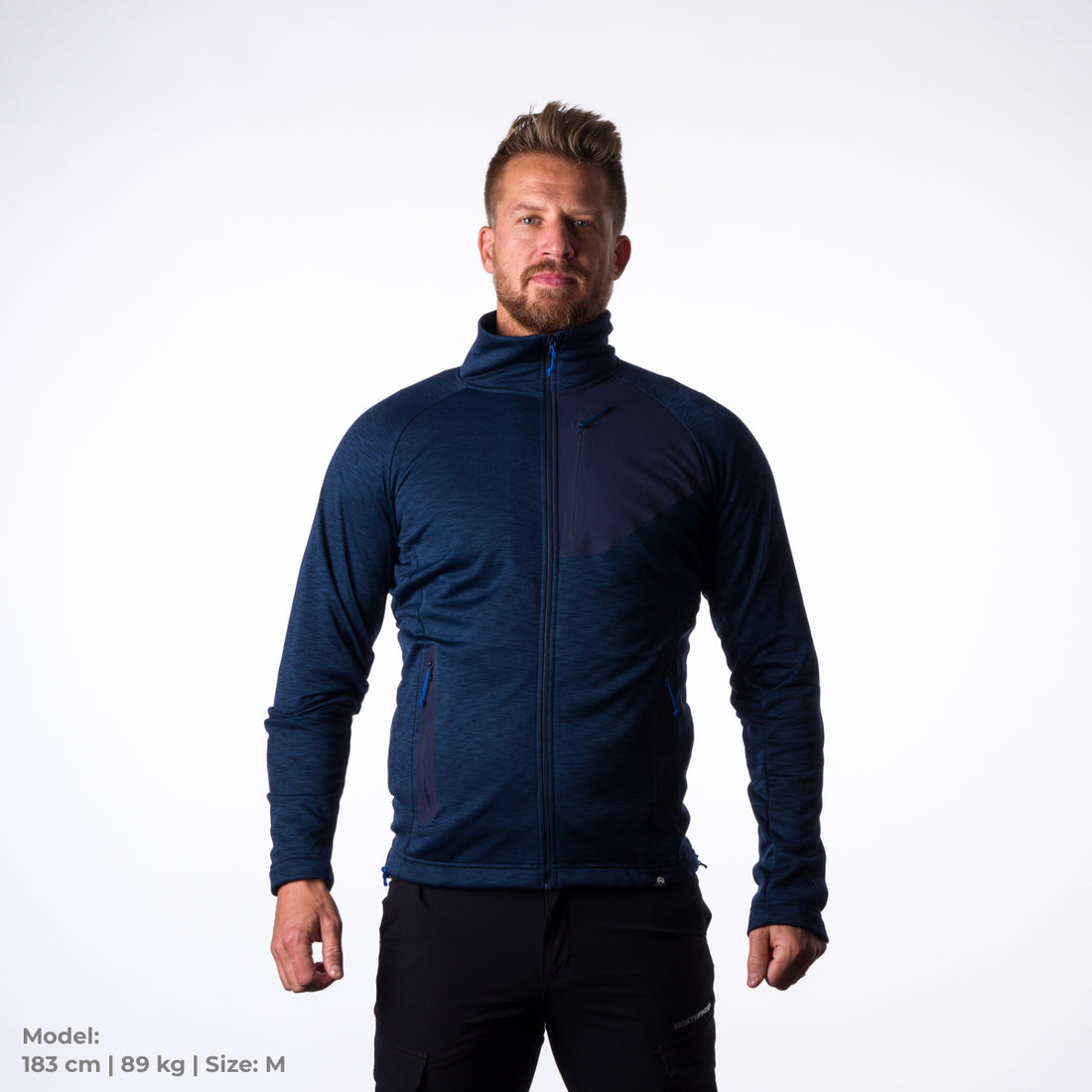 MI-3453OR men's functional sweatshirt power-stretch Northpol