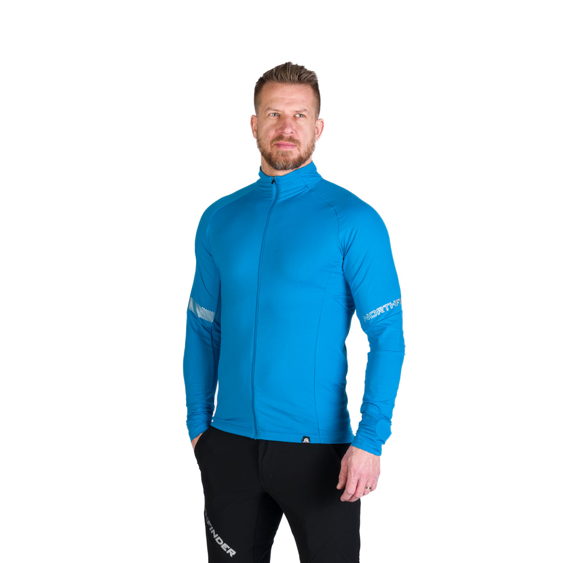 MI-36251SKP men's ski-touring sweater active sport full zip BUKOVEC