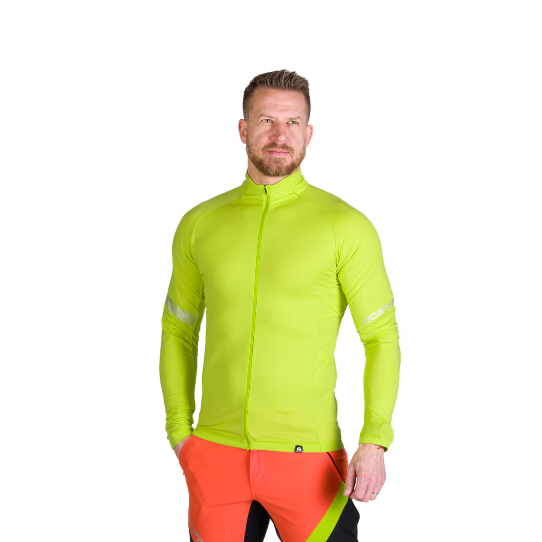 MI-36251SKP men's ski-touring sweater active sport full zip BUKOVEC