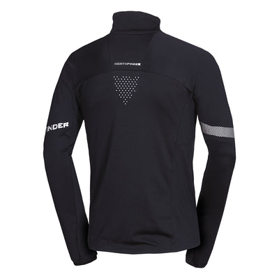 MI-36511SKP men's ski-touring sweater active sport half zip techno stretch SULOV