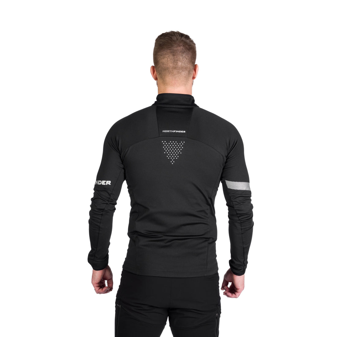 MI-36511SKP men's ski-touring sweater active sport half zip techno stretch SULOV