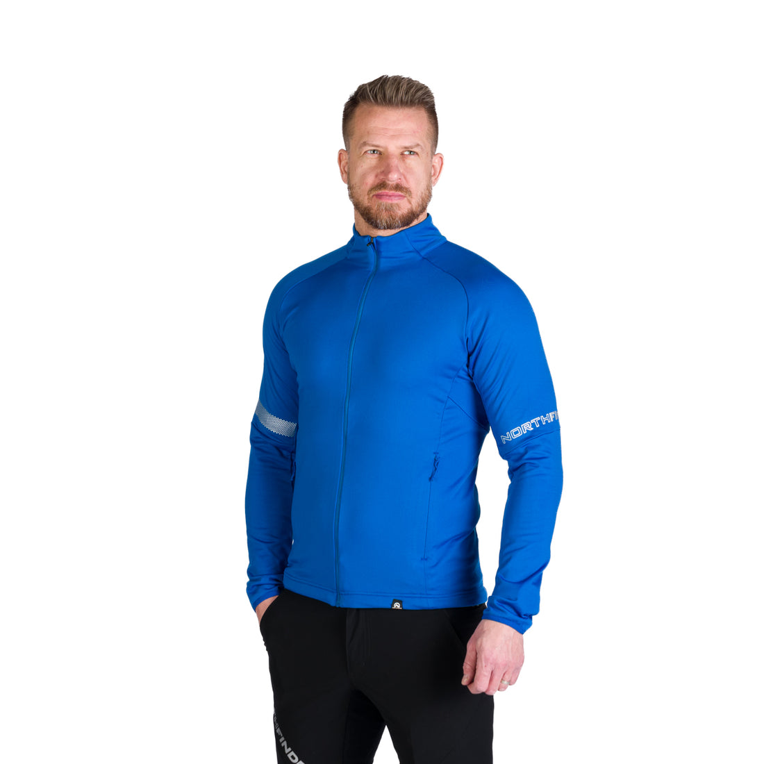 MI-36511SKP men's ski-touring sweater active sport half zip techno stretch SULOV