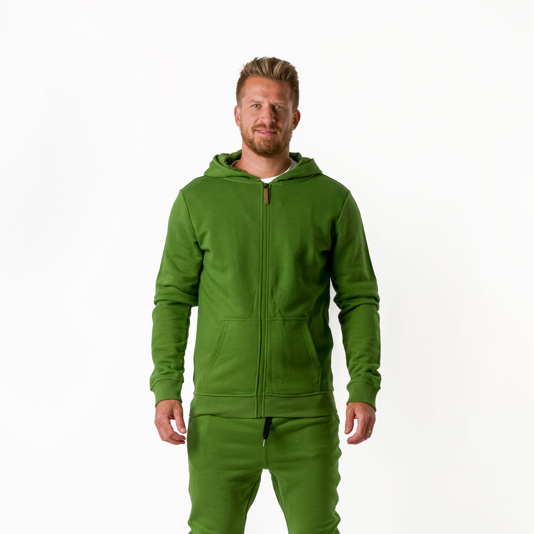 MI-3706SP men's active sweatshirt full zip BRONKY